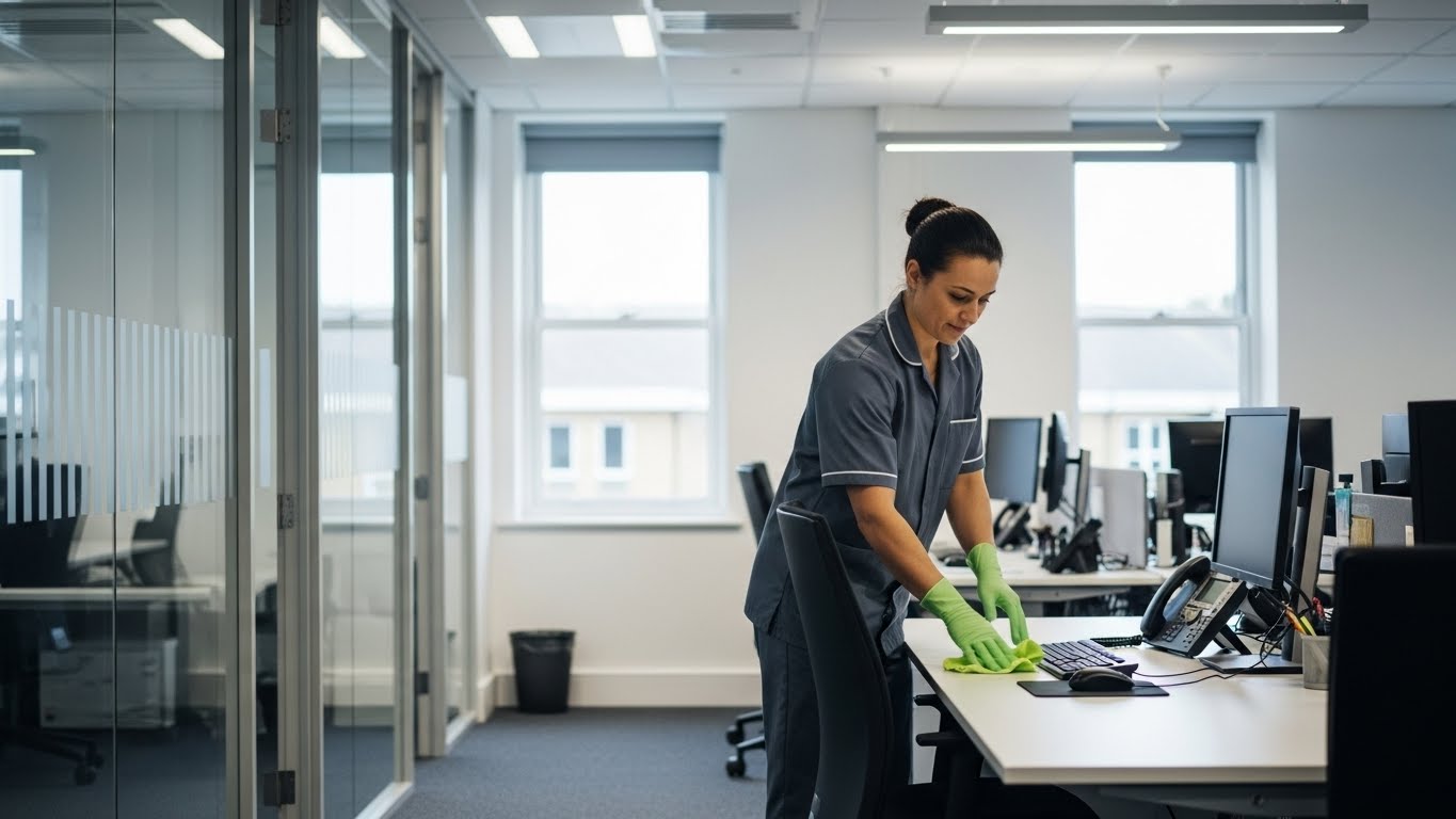 office contract cleaning Sandhurst
